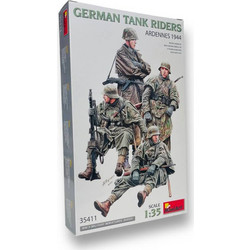 MiniArt German Tank Riders Ardennes 1944 Πλαστικό Φιγούρα Μοντελισμού 1:35
