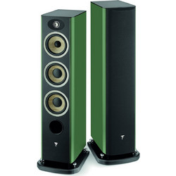 Focal Aria Evo X No2 Ζεύγος Ηχείων Hi-Fi Δαπέδου 250W 3 Δρόμων Moss Green High Gloss