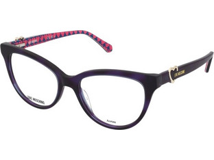 Love Moschino MOL609-HKZ Γυναικείος Σκελετός Γυαλιών Οράσεως Κοκάλινος Μωβ