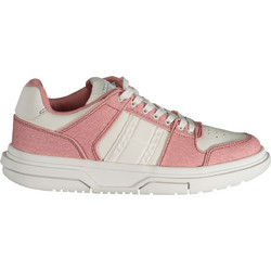 Tommy Hilfiger Γυναικεία Sneakers Λευκά Ροζ EN0EN02577-TH0