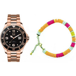 Ice Watch Ανδρικό Ρολόι με Ροζ Χρυσό Μεταλλικό Μπρασελέ IC020909
