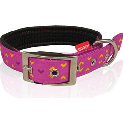 Pet Interest Neoprene Rosa Κολάρο Σκύλου Ροζ 2.5x60cm