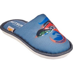 Mitsuko Hot Wheels Χειμερινές Παιδικές Παντόφλες για Αγόρια Γκρι WS04250C