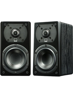 SVS Prime Satellite Ζεύγος Ηχείων Hi-Fi Βιβλιοθήκης 150W 2 Δρόμων Black Ash