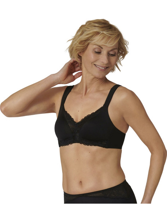 Triumph Modern Lace Σουτιέν Minimizer χωρίς Μπανέλα Μαύρο 10207539-0004