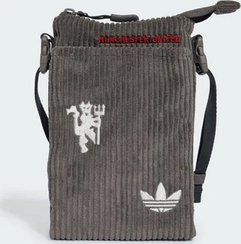 Adidas Manchester United Τσάντα Ώμου Γκρι JF8350