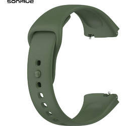 Sonique Color Λουράκι Σιλικόνης Khaki (Xiaomi Redmi Watch 3 Active)