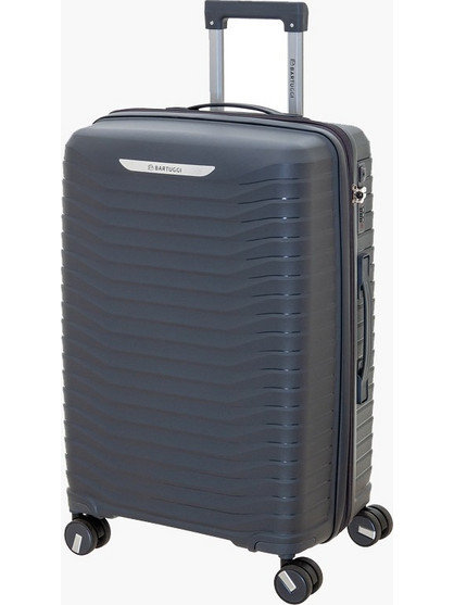 Bartuggi 725-21.60 Βαλίτσα Μεσαία 66x43x26cm με 4 Ρόδες Γκρι