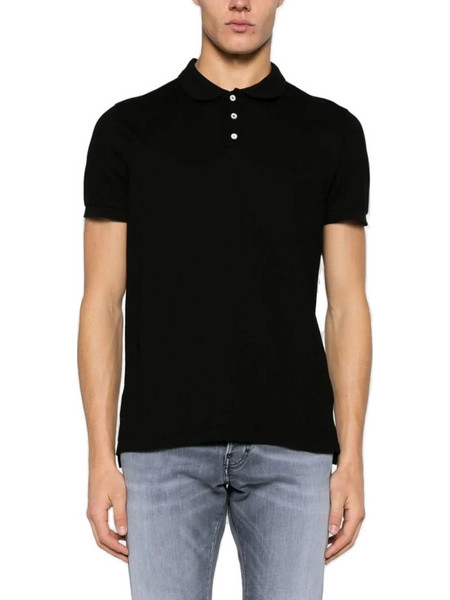 Dsquared2 Ανδρική Μπλούζα Polo Κοντομάνικη Μαύρη S79GL0007S2274324K-962