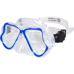 Scuba Force Μάσκα Θαλάσσης Διαφανή Μπλε 61125
