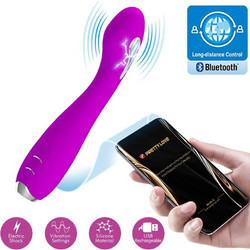 Pretty Love Hector with Free App Δονητής G-Spot για Ζευγάρια με App Control Μωβ