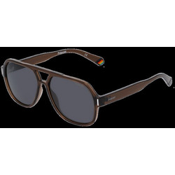 Polaroid Eyewear PLD6193S 09QF7 Γυαλιά Ηλίου Aviator Κοκάλινα Καφέ με Μαύρο Φακό
