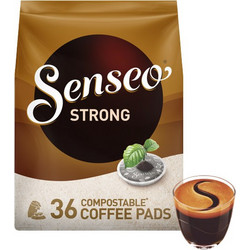Senseo Κάψουλες Espresso Strong Συμβατές με Μηχανή E.S.E Pod 36τμχ