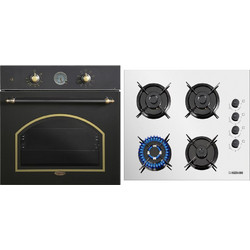Multihome Φούρνος Ηλεκτρικός Κάτω Πάγκου 65lt MH-6051 με Εστίες Αερίου MH-6108