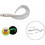 Behr Crazy Tail Τεχνητό Δόλωμα Ψαράκι Φωσφοριζέ 9.5cm 64-09404