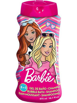 Barbie Παιδικό Σαμπουάν & Αφρόλουτρο για Επανόρθωση 475ml