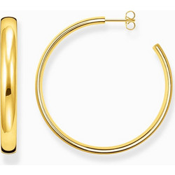 Thomas Sabo Γυναικεία Σκουλαρίκια Κρίκοι Επιχρυσωμένα CR641-413-39