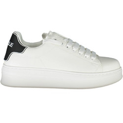 Gaelle Paris Γυναικεία Sneakers Λευκά Μαύρα GBCDP2950
