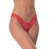 Milena By Paris Γυναικείο Sexy Brazil με Δαντέλα Κόκκινο 8391