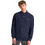 Funky Buddha Ανδρική Ζακέτα Πλεκτή με Φερμουάρ Navy Μπλε FBM010-013-09