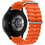 Hoco WH01 Flexible Series Λουράκι Σιλικόνης Orange (Universal 22mm)