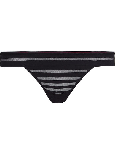Tommy Hilfiger Γυναικείο String Μαύρο UW0UW04188-BDS
