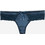 Cottonhill Γυναικείο Sexy String με Δαντέλα Πετρόλ CH4233