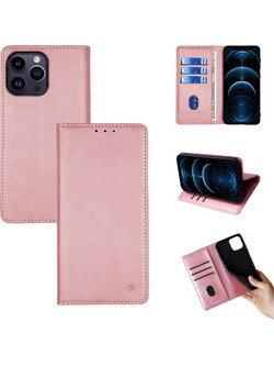 Sonique Vintage Magnet Wallet Rose Gold (iPhone 14 Pro Max)
