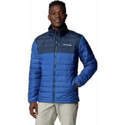 Columbia Powder Lite II Αθλητικό Ανδρικό Μπουφάν Χειμωνιάτικο Puffer Αντιανεμικό Royal Blue 2086964-433