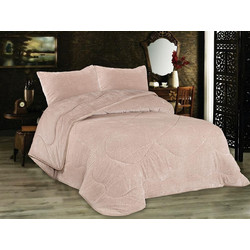 Dimcol Κουβερτοπάπλωμα Μονό 160x220 Popcorn Fleece Mocha
