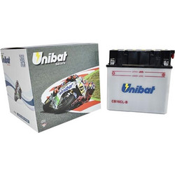 Unibat Μπαταρία Μοτοσυκλέτας CB16CL-B 19Ah