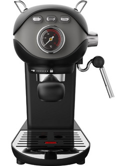 IQ CM-185 Αυτόματη Μηχανή Espresso 1050W 20bar Black