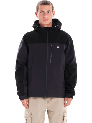 Emerson Ανδρικό Μπουφάν Χειμωνιάτικο Softshell Ανθρακί 242.EM10.108