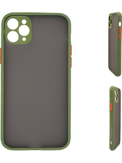 Sonique Color Button Bumper Light Green (iPhone 11 Pro Max)