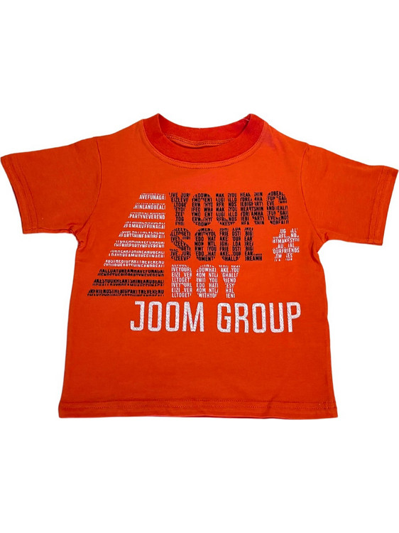 Joom Παιδικό T-Shirt Κοντομάνικο Πορτοκαλί 24120534