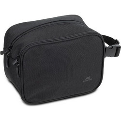 Rivacase Eco 8409 Νεσεσέρ Ταξιδίου με Θήκες 24x6x16cm Μαύρο