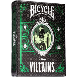 Bicycle Disney Villains Τράπουλα Πράσινη 10040306