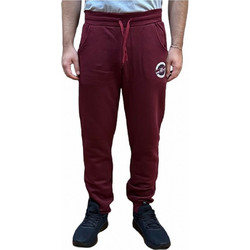 Target Ανδρικό Παντελόνι Φόρμας Fleece με Λάστιχο Μπορντό M23-76818-16