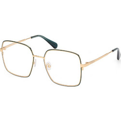 Max & Co MO5166 098 Ανδρικός Σκελετός Γυαλιών Οράσεως Μεταλλικός Χρυσός Μαύρος