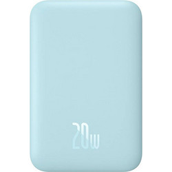 Baseus Magnetic Mini Wireless Magsafe Power Bank 6000mAh 20W με Θύρα USB-C Blue