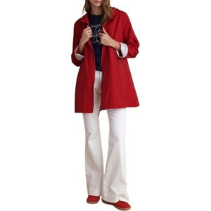 Attrattivo Γυναικείο Μπουφάν Softshell Μακρύ Κόκκινο 9920257