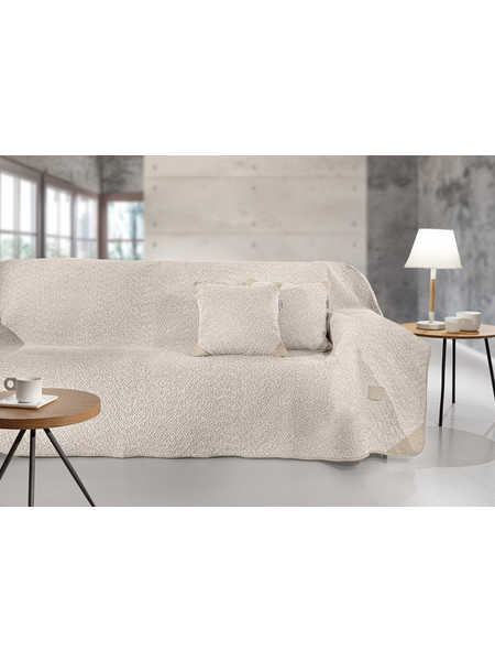 Guy Laroche Ριχτάρι Διθέσιου Καναπέ 170x250 Lama Beige