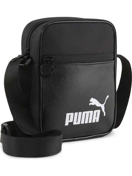 Puma Campus Ανδρική Τσάντα Ώμου / Χιαστί Μαύρη 091295-01