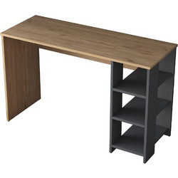 Hanah Home Γραφείο Ξύλινο με Βιβλιοθήκη 120x45x73.8cm 893RAN3330
