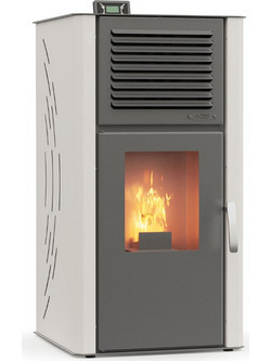 Thermogatz Idro GSP 23 Beige Σόμπα Pellet Καλοριφέρ 23kW