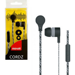Maxell Cordz Handsfree In-Ear 3.5mm Black