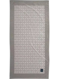 Greenwich Polo Club 4006 Πετσέτα Θαλάσσης Γκρι 90x180cm