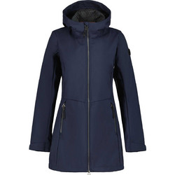 Icepeak Γυναικείο Μπουφάν Παρκά Μακρύ Navy Μπλε 6-54847-676-390