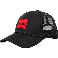 Hugo Boss Kody-Pl Ανδρικό Καπέλο Jockey με Δίχτυ Snapback Υφασμάτινο Μαύρο 50519398-001