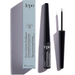 Lepo Eco-Green Black Πινέλο Eyeliner 4ml